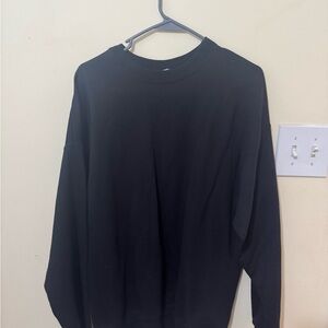 Hanes EcoSmart Black Crewneck T-Shirt